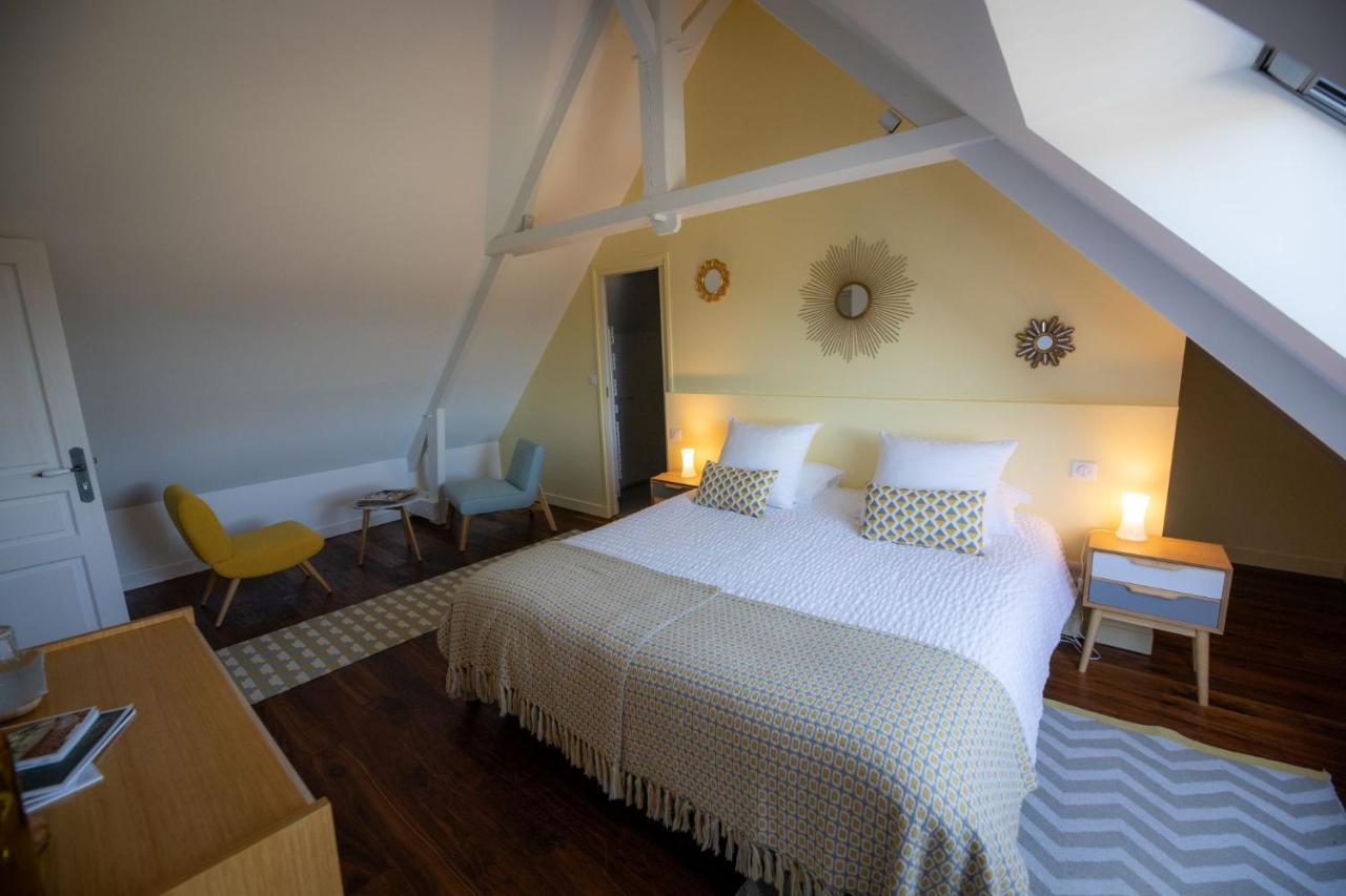 Au Manoir Des Loges Bed and Breakfast Quettreville-sur-Sienne Eksteriør billede