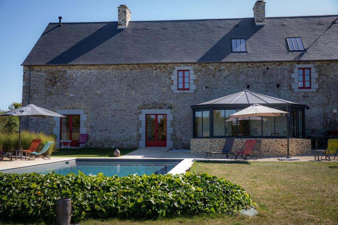 Au Manoir Des Loges Bed and Breakfast Quettreville-sur-Sienne Eksteriør billede