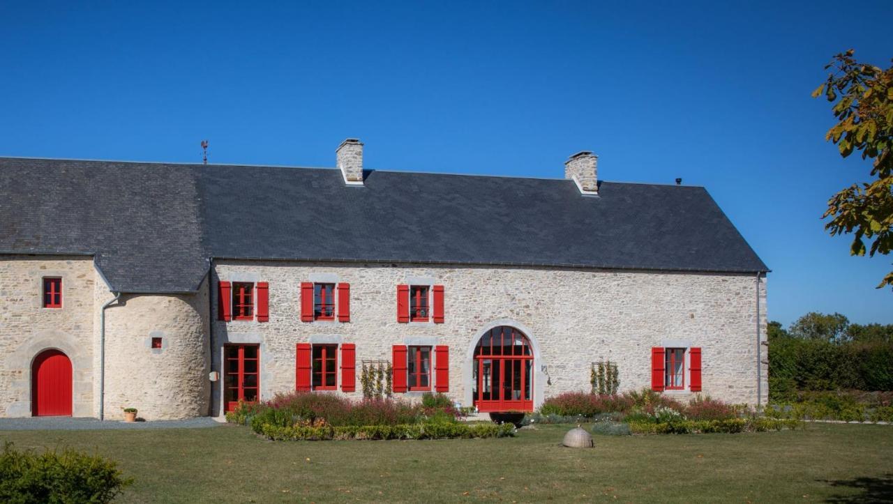 Au Manoir Des Loges Bed and Breakfast Quettreville-sur-Sienne Eksteriør billede