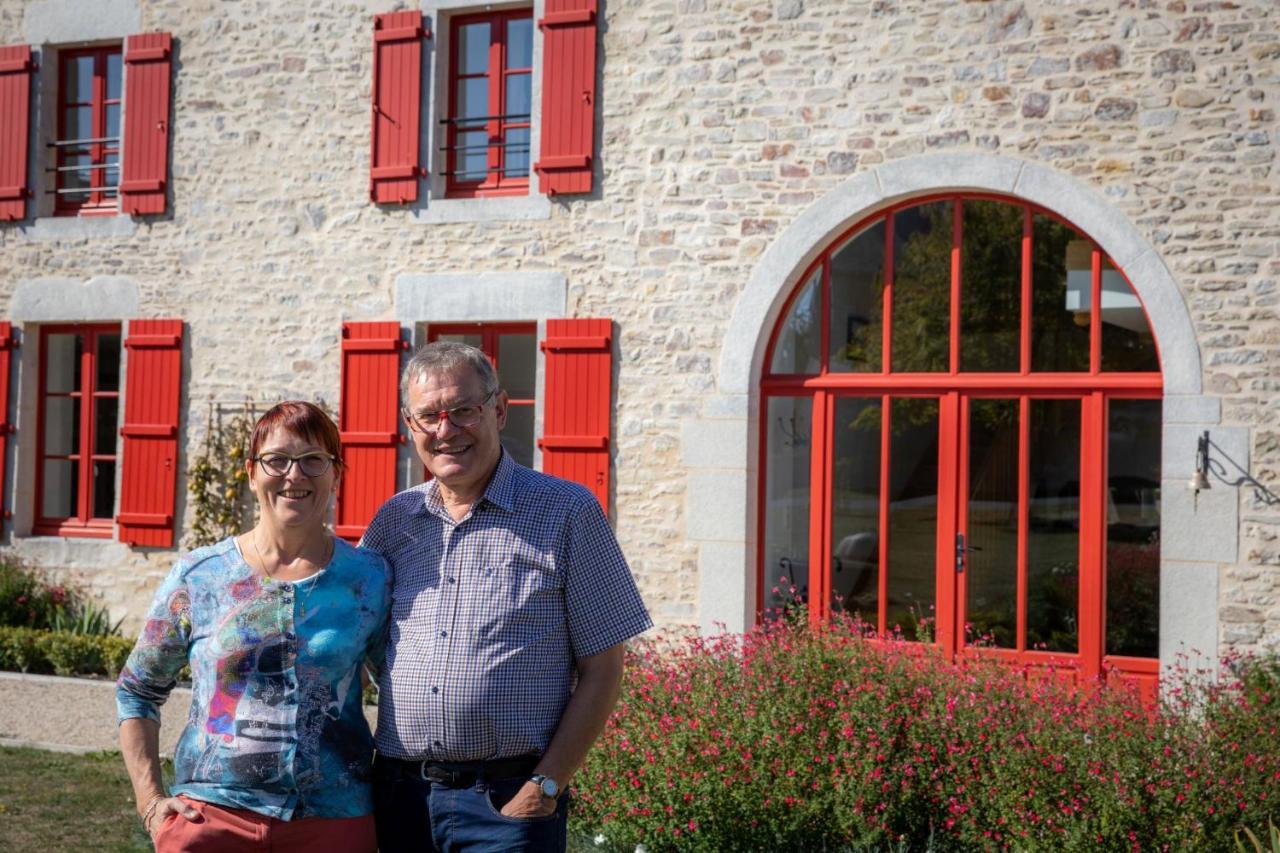 Au Manoir Des Loges Bed and Breakfast Quettreville-sur-Sienne Eksteriør billede