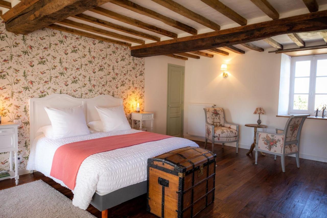 Au Manoir Des Loges Bed and Breakfast Quettreville-sur-Sienne Eksteriør billede