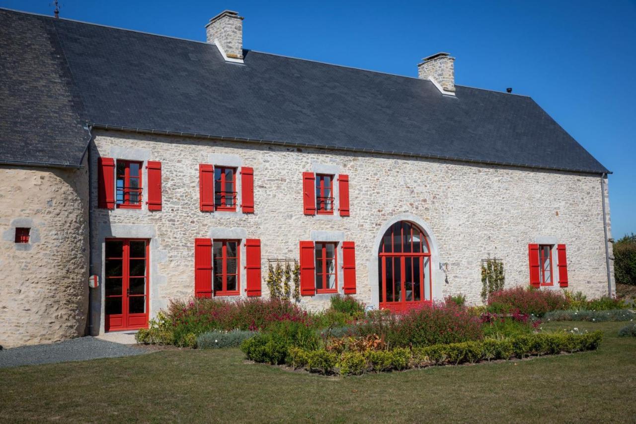 Au Manoir Des Loges Bed and Breakfast Quettreville-sur-Sienne Eksteriør billede