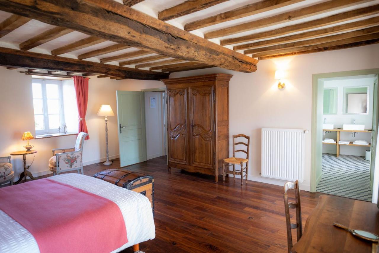 Au Manoir Des Loges Bed and Breakfast Quettreville-sur-Sienne Eksteriør billede